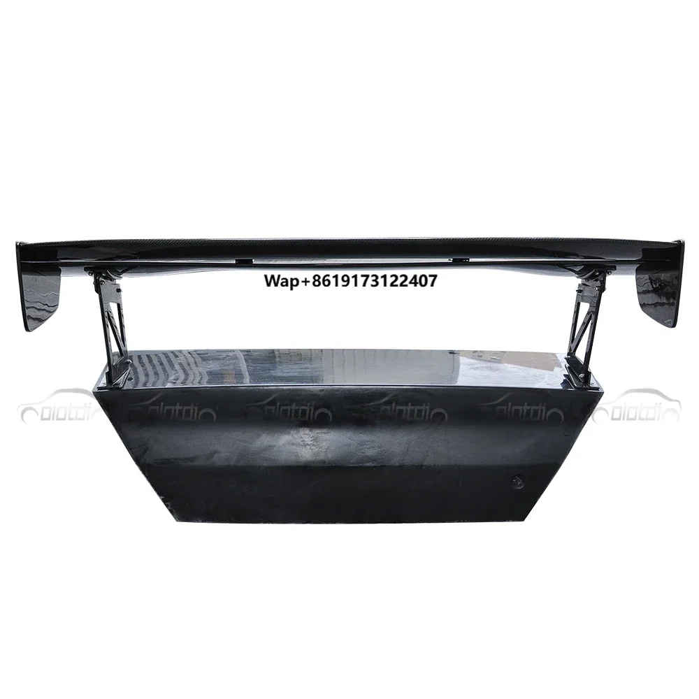 

VOL-TEX Style Carbon Fiber Spoiler Double Rear Trunk Boot Wing for Evolution EVO 7 8 9 Auto Tuning