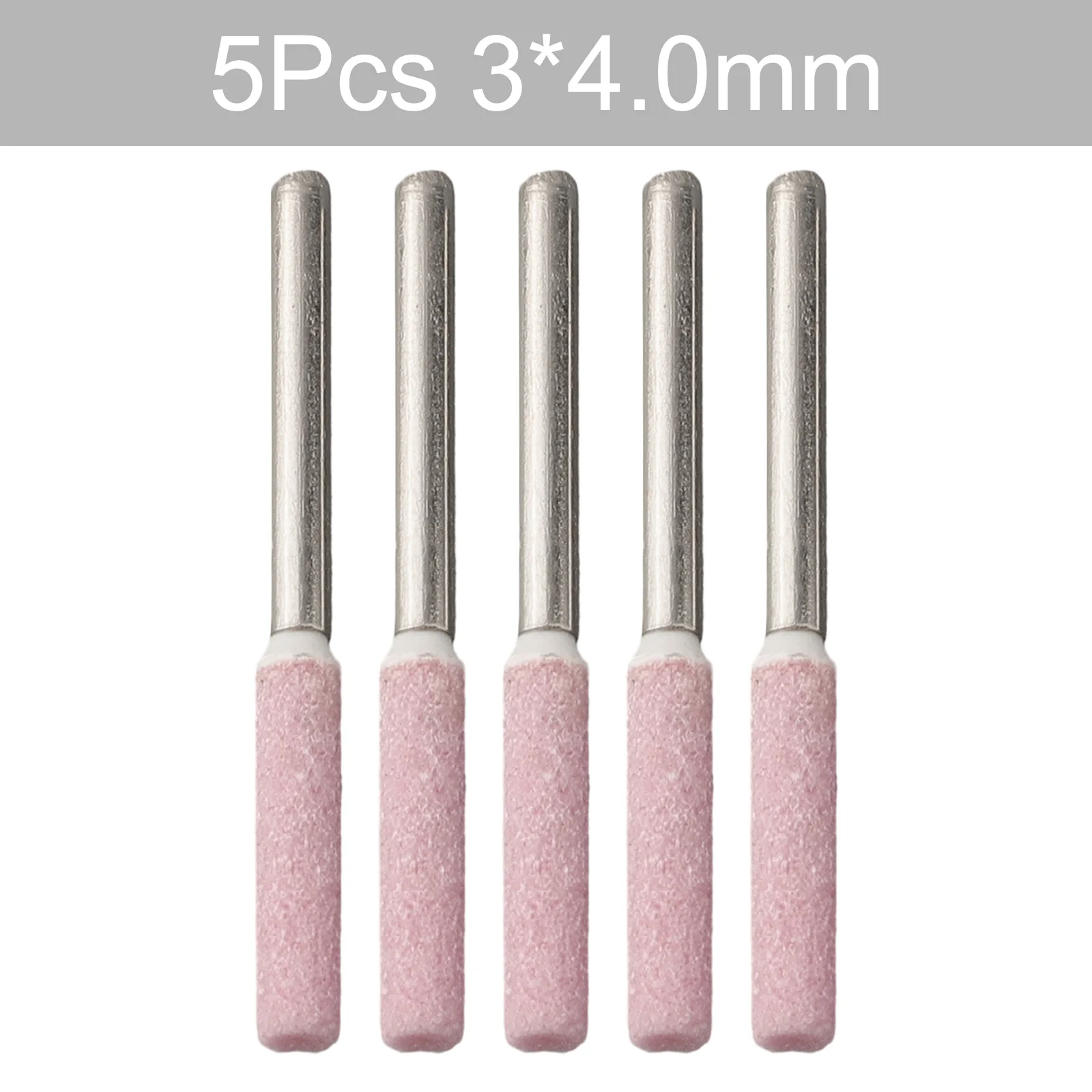 

5pcs/Set 4.8mm Chainsaw Sharpener Grinding Stone File Chain Saw Sharpening Tool Grinding Wheel Grinding Head Garden Tool