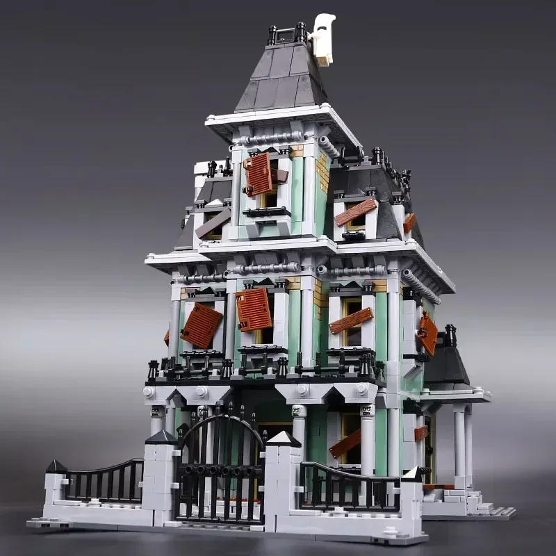 Monster Fighter Movie Series 10228 Haunted House Compatible16007 Building Blocks Bricks Birthday Christmas Toy Gift