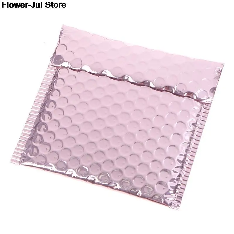 10pcs Rose Gold Bubble Envelop/Rose Gold Foil Bubble Mailer for Gift Packaging & Wedding Favor Bag&Mailing Envelopes hot