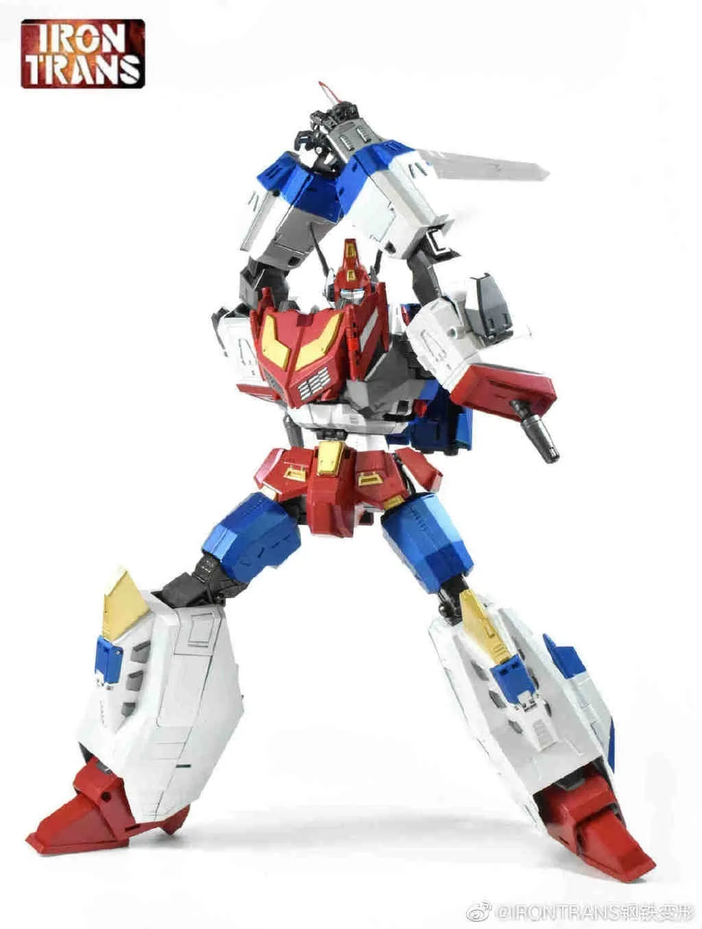 NEW Transformation Irontrans IR-V01 IRV01 Star Blade Star Saber Prime Leader Spaceship MP Ratio Action Figure Toy