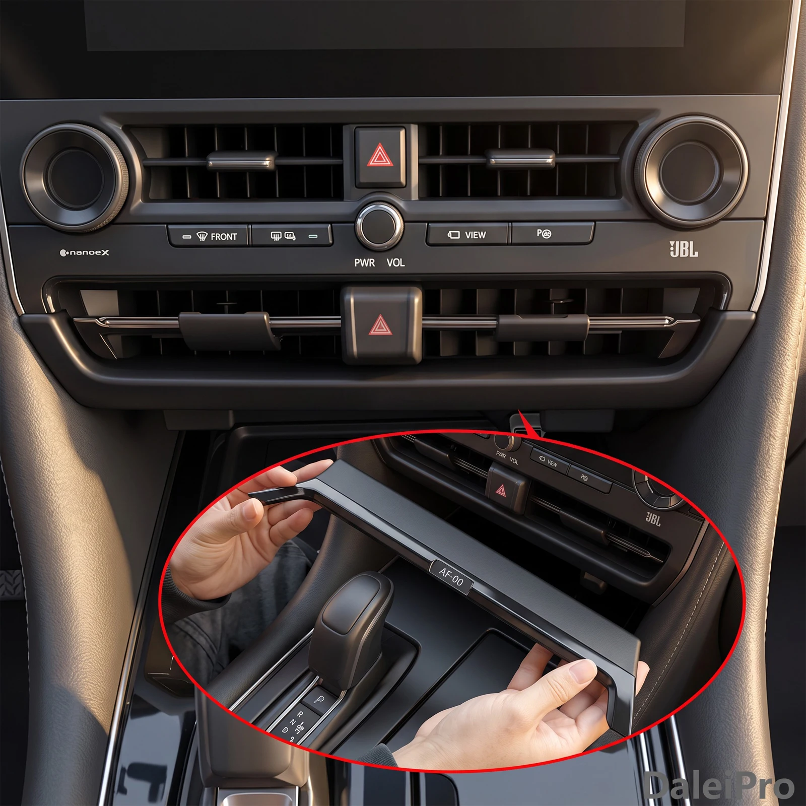 Für Toyota Alphard 40 Serie AH40 2023-2025 2026 Auto Mittelkonsole Aufbewahrungsfach, Armlehnen-Aufbewahrungsbox, ABS Organizer Innenraum – Detail 12