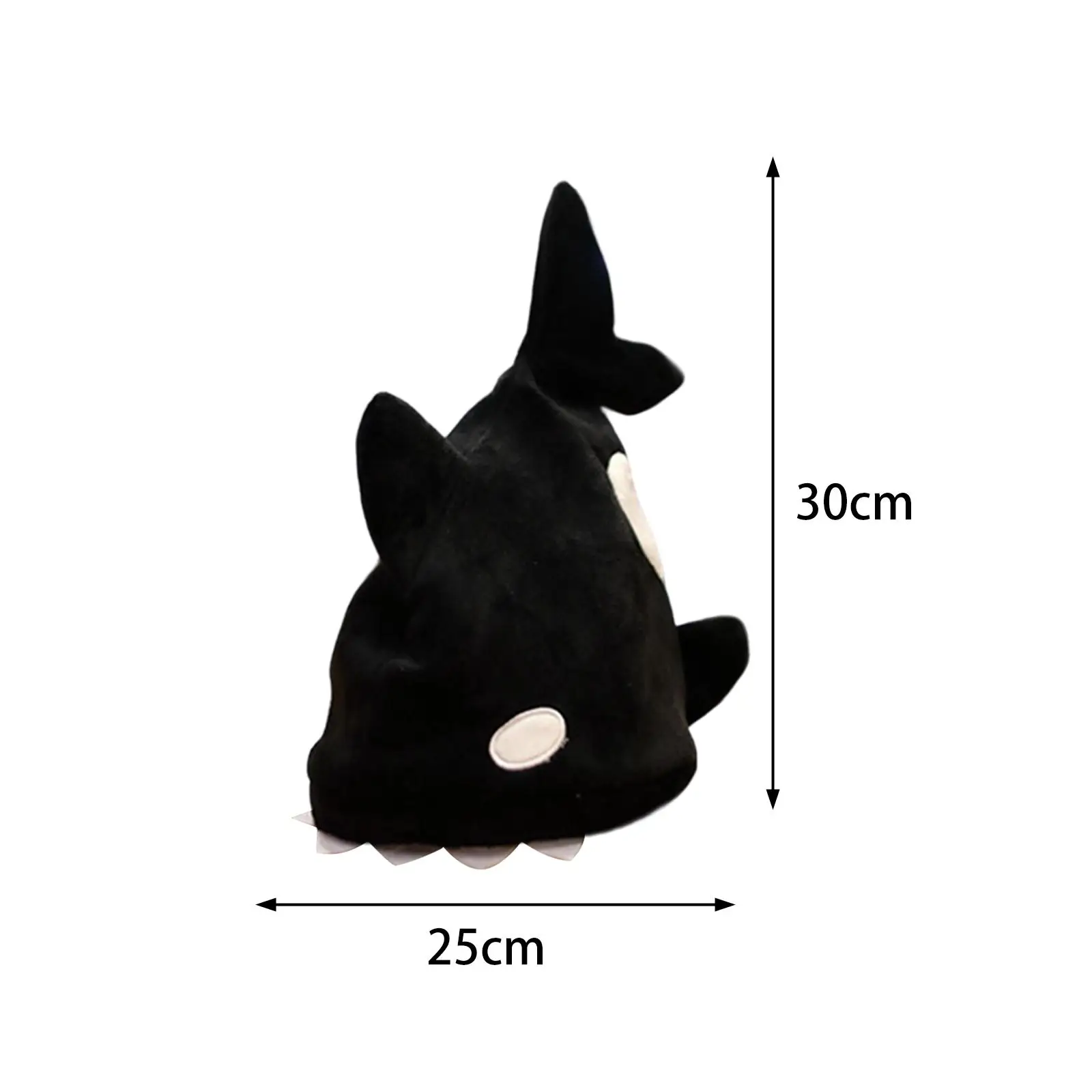 Sombrero de tiburón invierno divertido cola meneando sombrero para carnaval Acción de Gracias Halloween