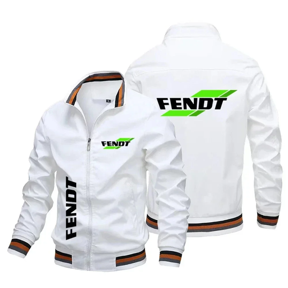 

New Fashion Stand-up Collar Men's Jacket Brand Outdoor Casual Windproof Motorcycle Zipper Sports Jacket