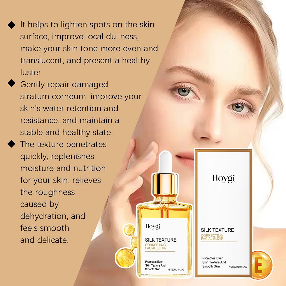 Plumping Facial Serum For Fine Lines Wrinkles Hydrating Skin Texture Oil For Daily Skincare Skin Care Products