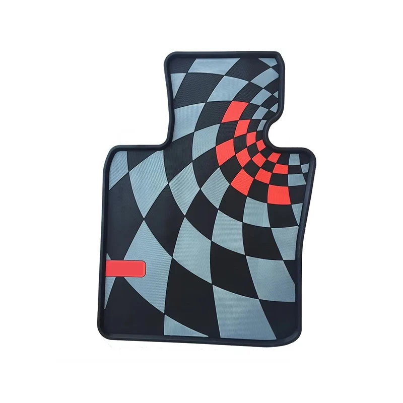 Brand New Floor Mat High Quality Rubber material JCW Style UV Protected Mini Cooper Car Accessories F56(4PCS/SET)