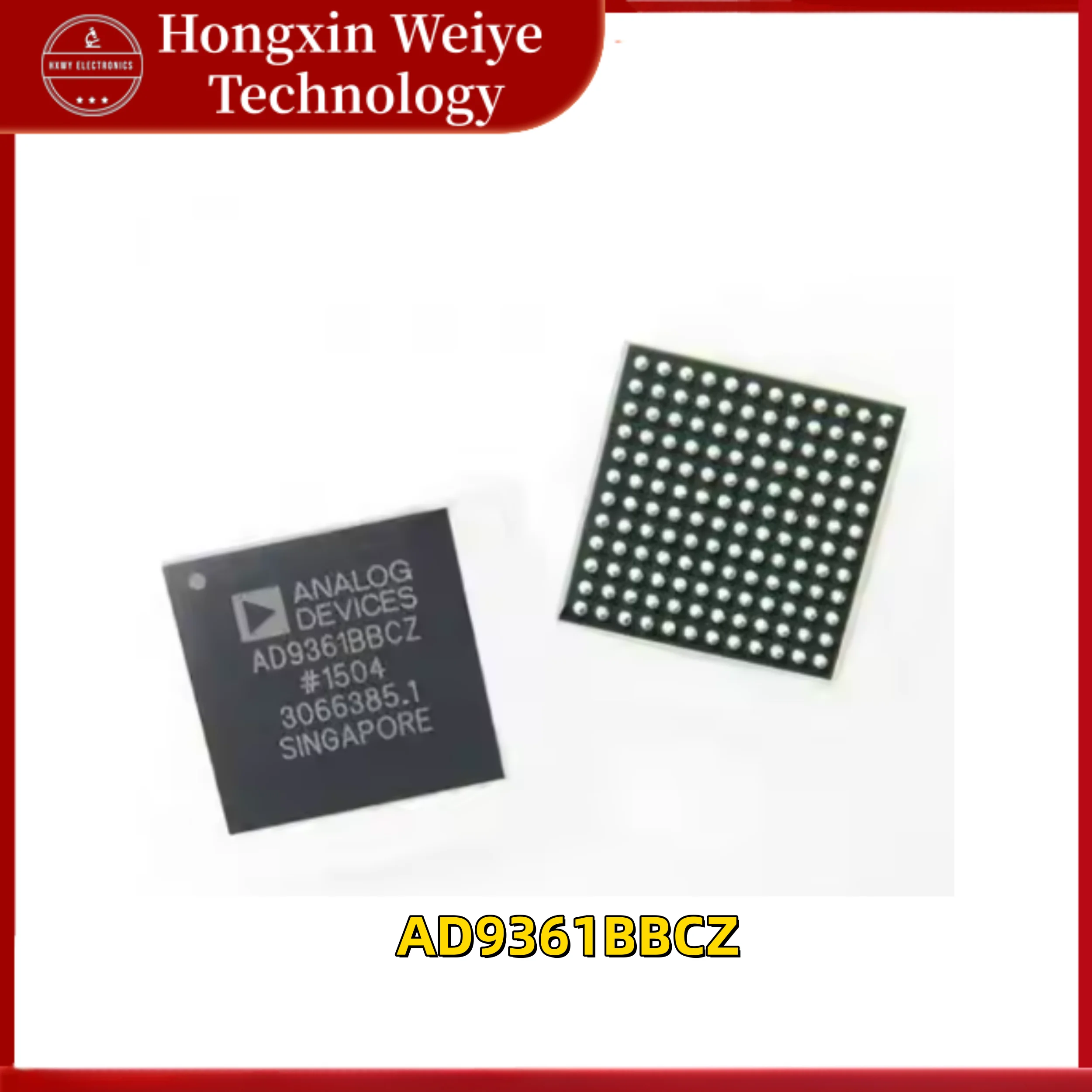(1Piece) AD9361BBCZ AD9361 BGA-144 RF Front-End IC Radio Frequency Transceiver Chip Original New Fast Shipping