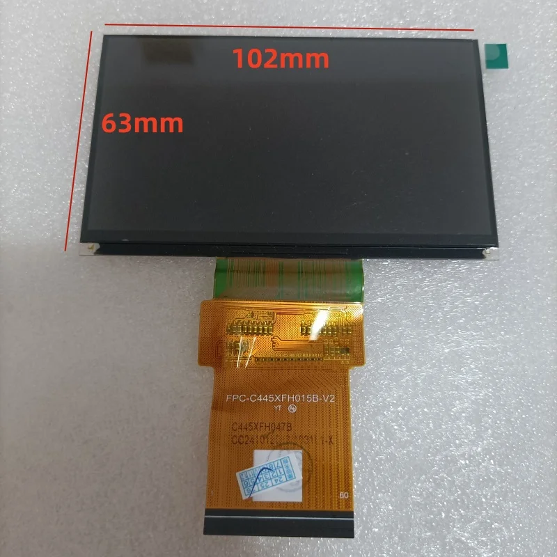 New 4.5inch Original For FPC-C445XFH015B-V2 C445XFH047B Lcd display screen projector matrix  diy Projector accessories