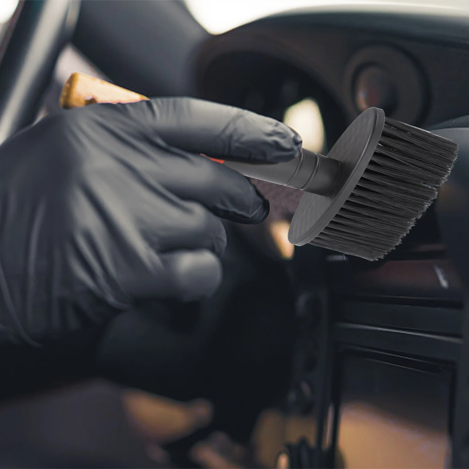 

Car Detailing Brush Car Cleaning Brush 1 Pc Parts Replacement Soft Brush 10.5*14cm 1pcs ABS Accessories Air Conditioner