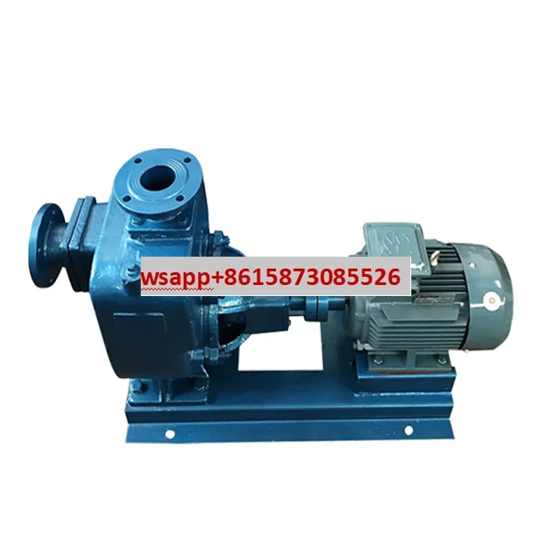 

ZW type horizontal self-priming sewage pump unobstructed sewage discharge pump wastewater self-priming pump