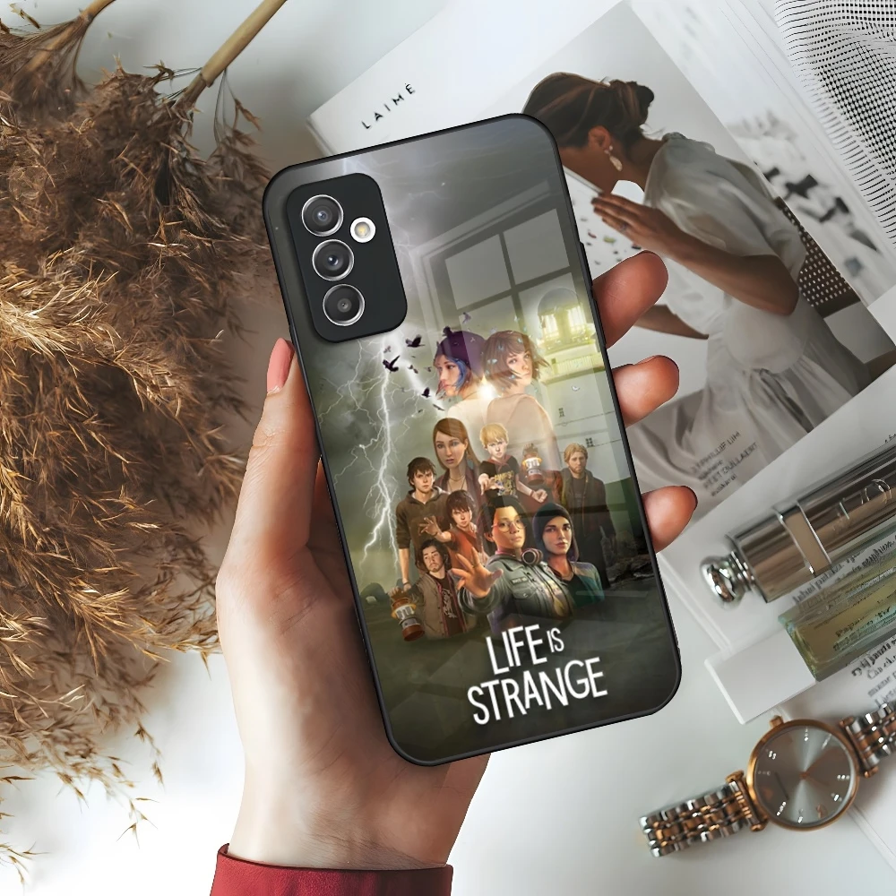 Life Is Strange Game Phone Case for Samsung Galaxy S24 S23 S22 S21 S20 A24 A34 A54 A53 Note20 M54 Fe Ultra Plus Glass