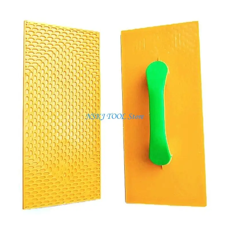 

L8RC Plastic Trowel with Comfortable Grip Handle Plastic Finishing Trowels Suitable for Scrape Plaster Paint Walls Paint