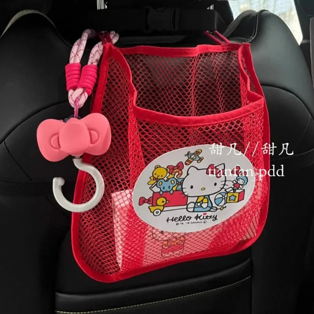 

Hello Kitty Storage Hanging Bag Cute Cartoon Portable Hanging Storage Bag for Miscellaneous Items High-capacity Practical Pouch