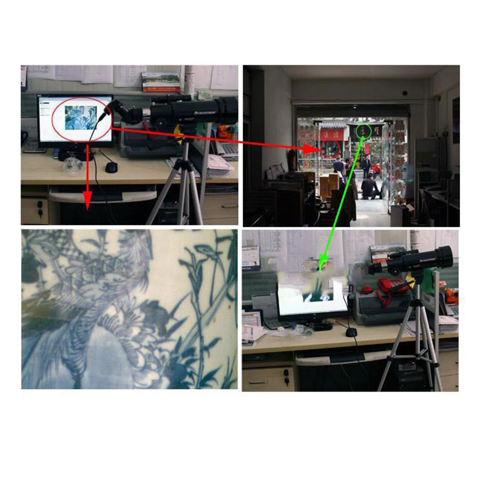 Brand New E-Eyepiece Camera Driver-Free USB 24-bit True Color Plastic Second 640*480 15 Frames USB 2.0 Interface