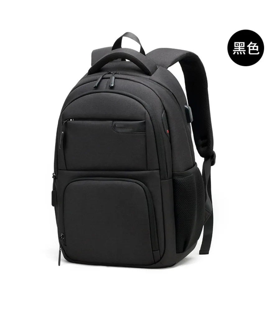 Large capacity business computer bag lightweight waterproof travel bag new backpack USB charging backpack