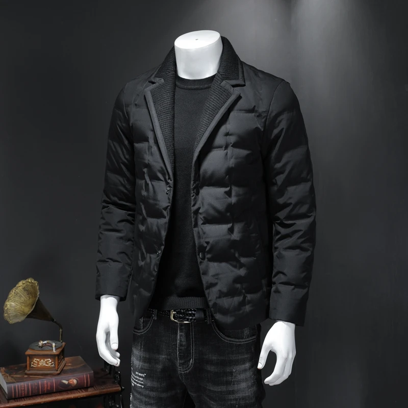 2023 new arrival winter coat 90% white duck down jackets men,mens warm thicked blazer,high quality 80% white duck down jacket