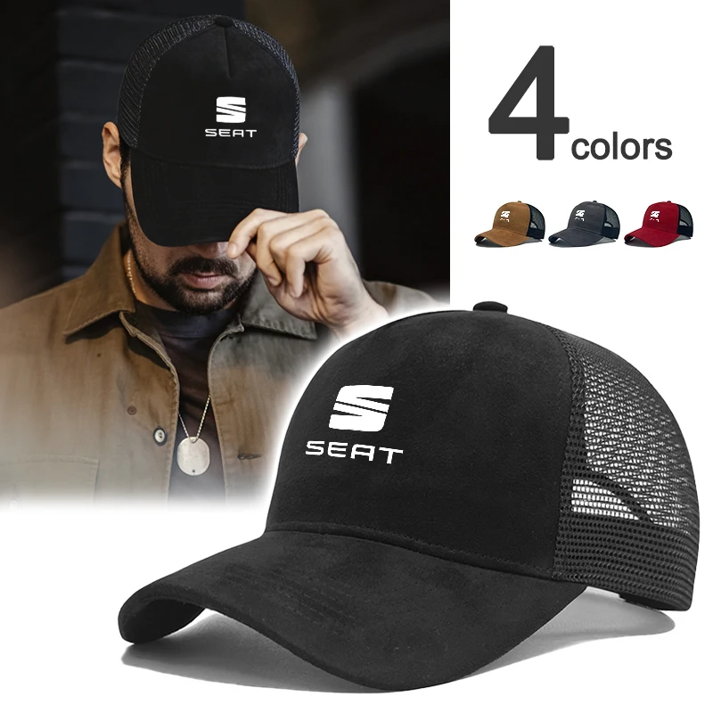 

High-quality Fashion Car Seat FR Logo Casual Baseball Caps Sunscreen Hat for Seat FR Leon 5f Fr Mk2 Mk3 TARRACO Auto Accessory