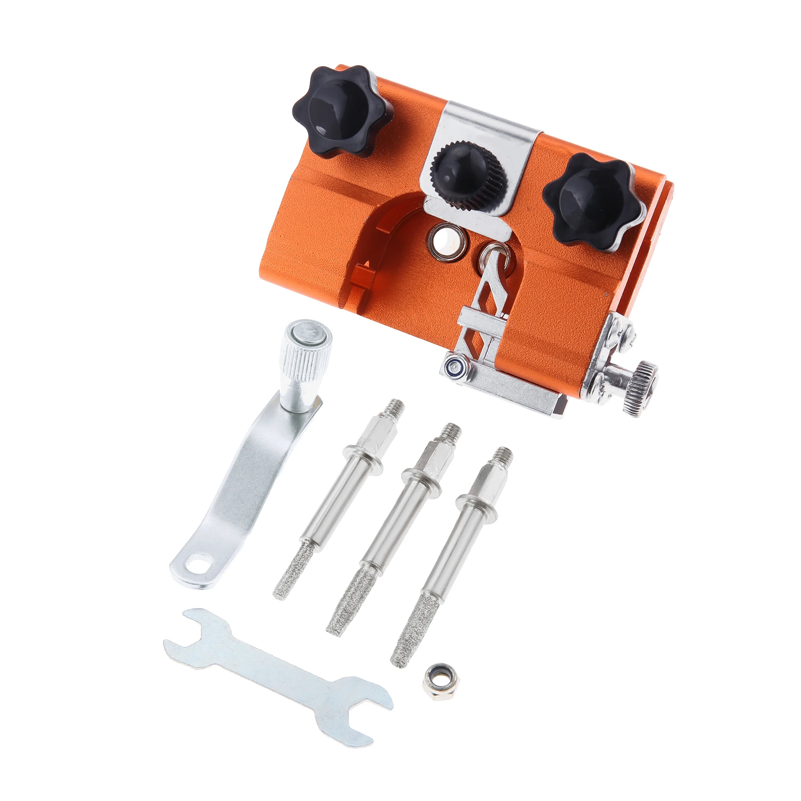 1-Set Portable Chainsaw Chain Sharpening Tool For Gas Electric & Hydraulic Models Portable Chainsaw Types Durable Easy to Use