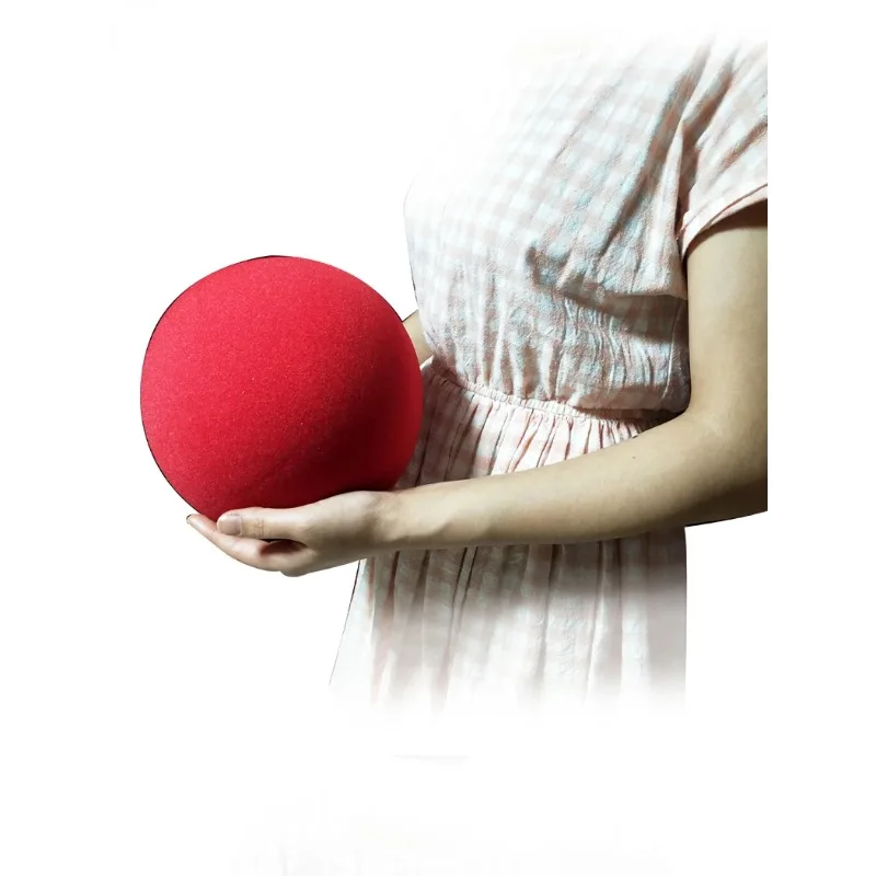 Oversized Red Magic Sponge Ball (20cm Diameter) Magic Tricks Soft Ball Excellent Elasticity Classic Ball Close Up Magic Props