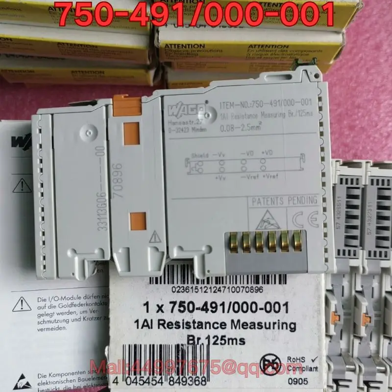 

Бывший в употреблении функциональный тест модуля ПЛК 750-491/000-001 обычно