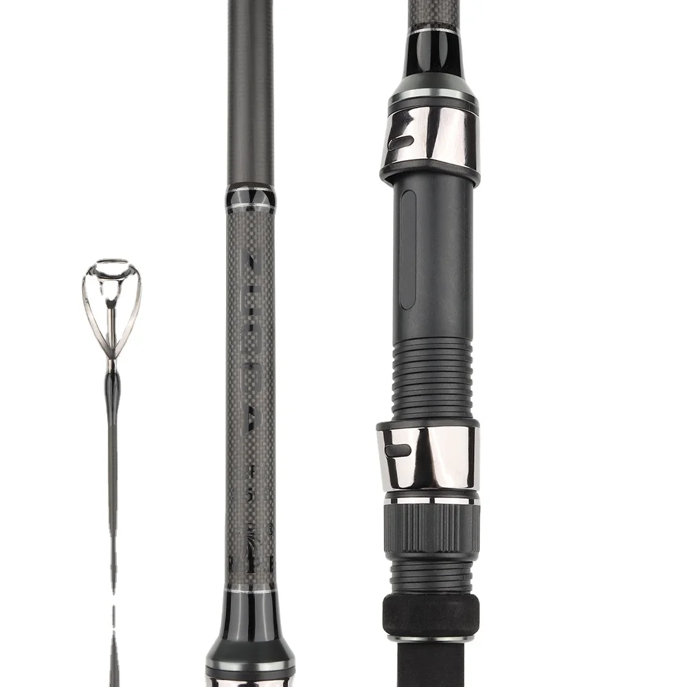 صنارة صيد سمك الشبوط عالية الكربون 3.5/4.0 3 أقسام 3.6 م 3.9 م صنارة صيد سمك الشبوط الخارجية