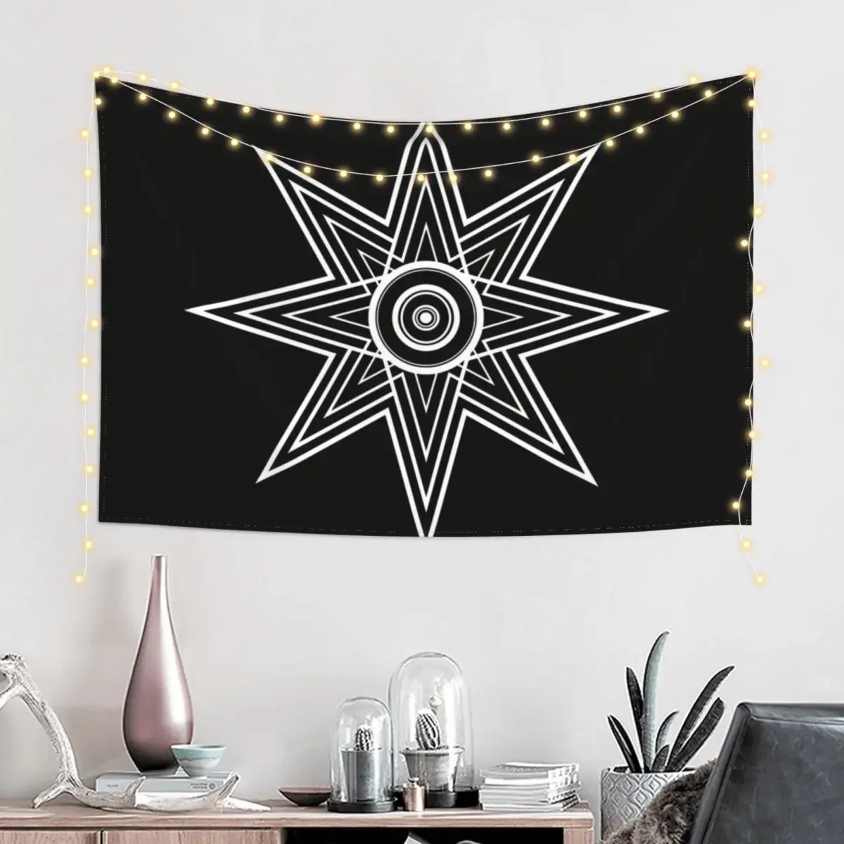 Star of Ishtar Tapestry Carpet On The Wall Room Aesthetic Tapestry