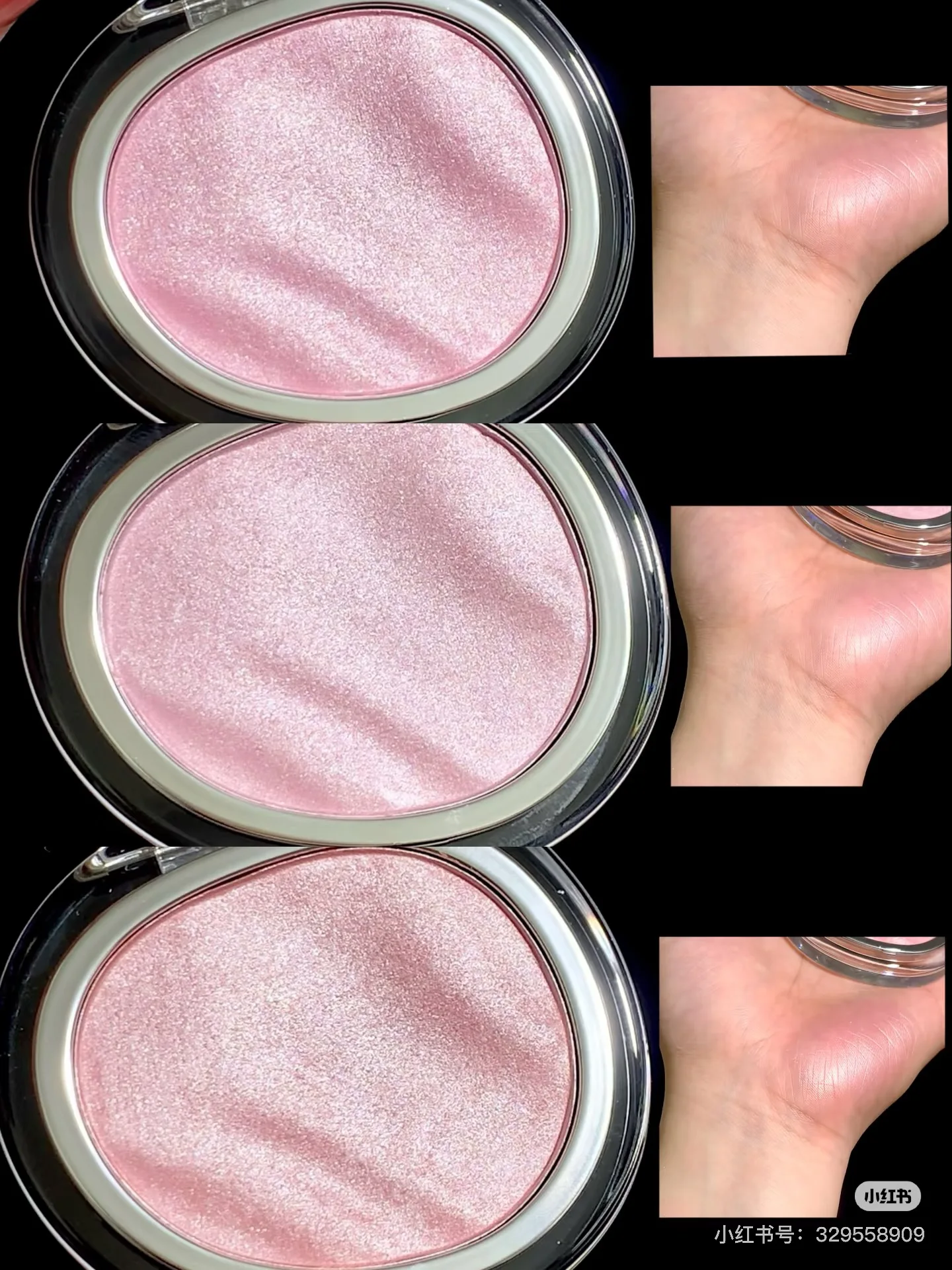 Joocyee glanzend markeerstiftpoeder voor natuurlijke stereoscopische gezichtsmake-up Multifunctionele hoogglansblush