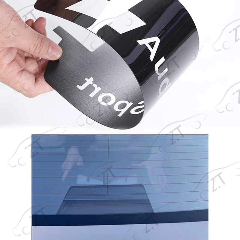 ملصق ضوء فرامل السيارة عالي ، ملصق لوحة الإسقاط البلاستيكية ، ملصقات ضوء الذيل العلوي ، تعديل السيارة ، سيتروين الاليسي C6 ، C4L ، C3L