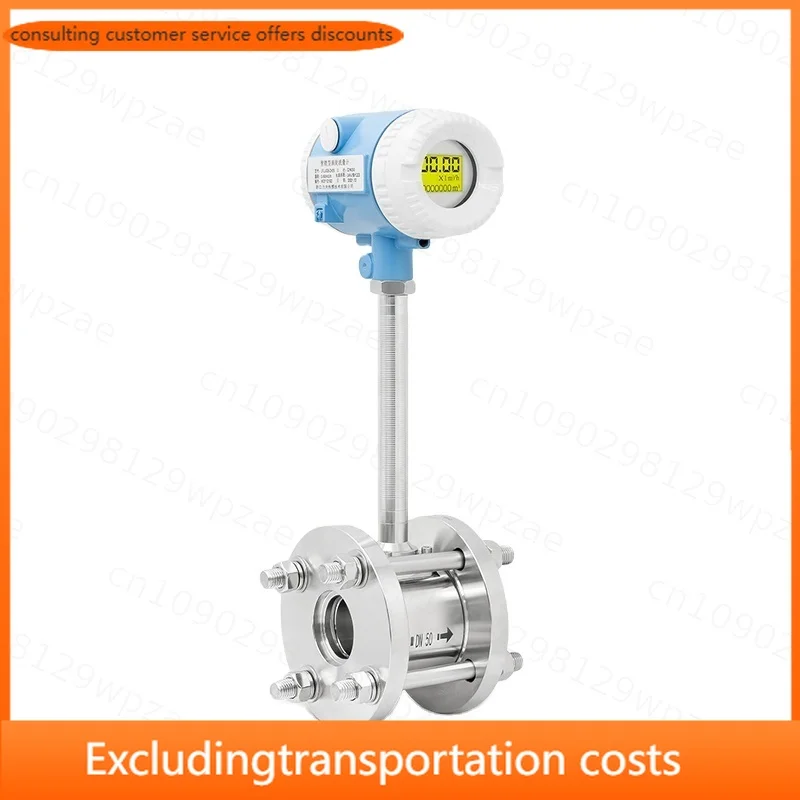 High Quality DN15-1600 Vortex Flowmeter Digital Display Steam Air Flow Measuring Tools Vortex Flow Meter Sensors