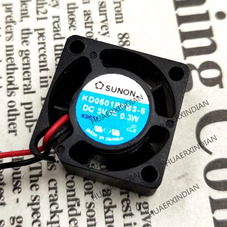 New KD0501PFB3-8 / 2010 DC 5V 0.3W 2CM 2  Cooling Fan Assembly Kit
