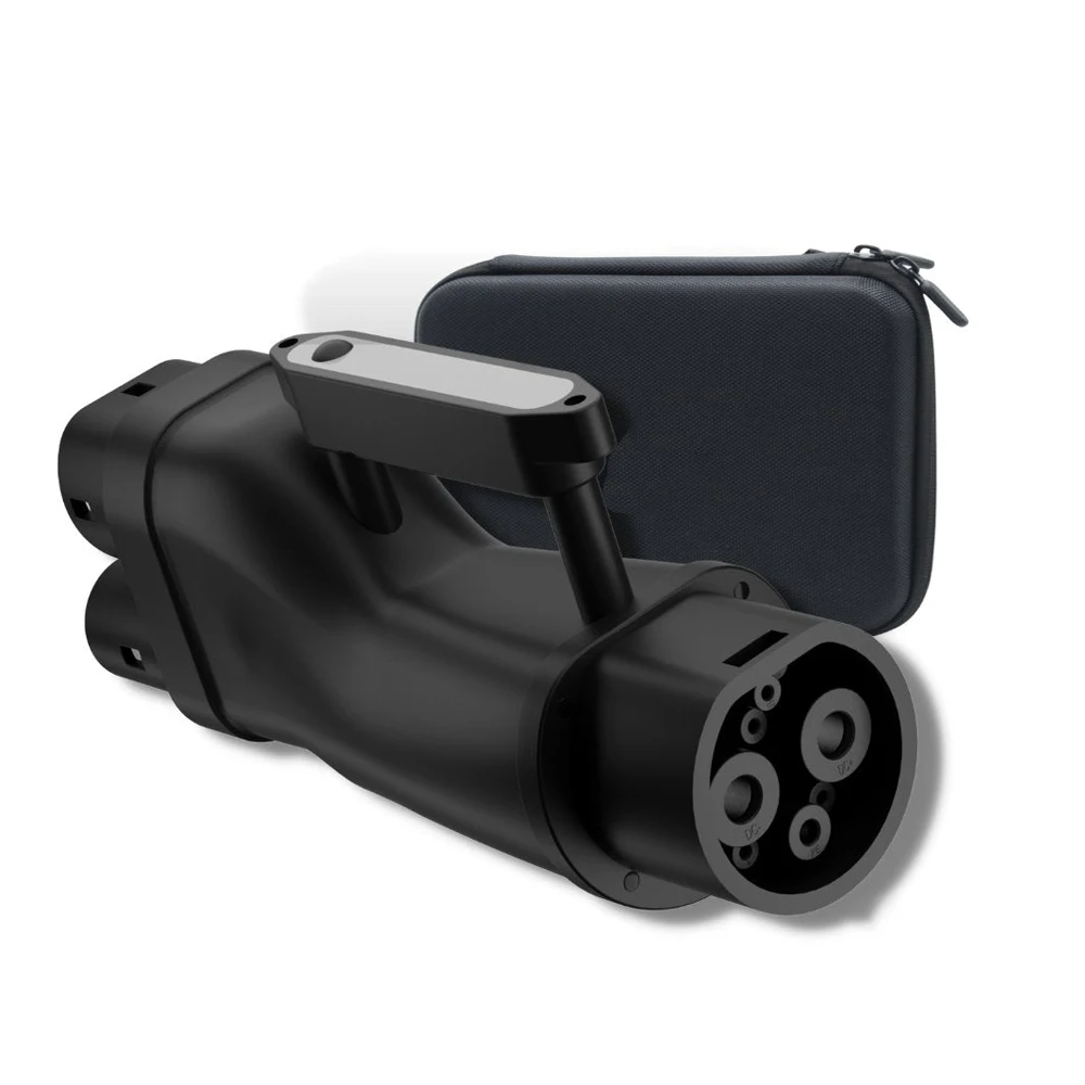 

ZJZ адаптер быстрой зарядки постоянного тока мощностью 200 кВт для электромобилей, новый разъем для быстрой зарядки 200 А GB/T CCS2 CCS Combo 2 для Tesla-Plug Type