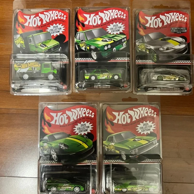 In Stock 1/64 New Hot Wheels 2025 Collector Edition Red Line Car Model Porsche 911 Gt3 Collectible Desk Ornaments Boy Toys view 4