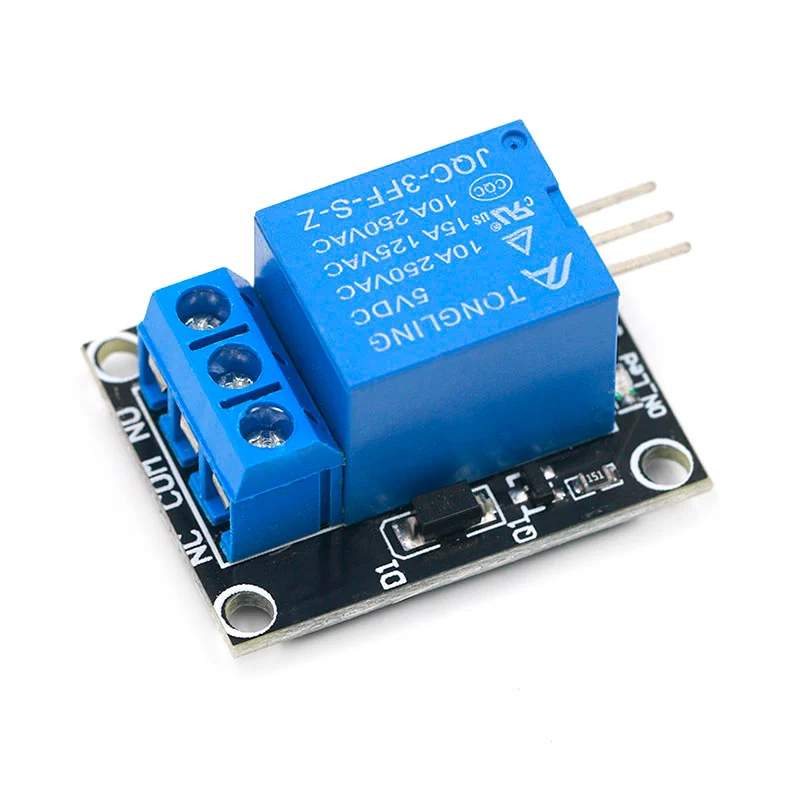 5V relay module 1 way 5V relay expansion board Small size KY-019 high level trigger pull