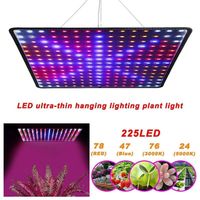 Full Spectrum LED Plant Grow Light Ultrathin Panel Phyto Lamp EU Plug 45W for Greenhouse Hydroponic Plant Growth Lighting