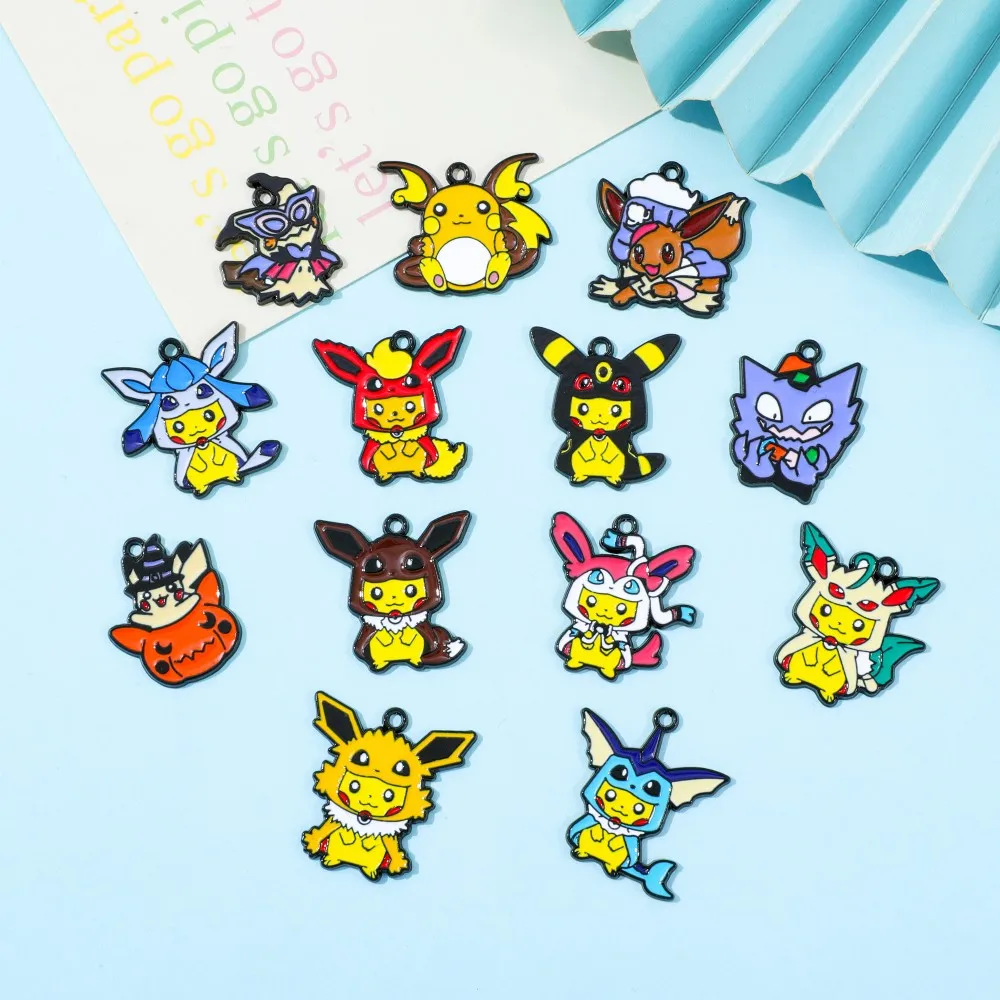 10Pc Pokemon Cartoo…