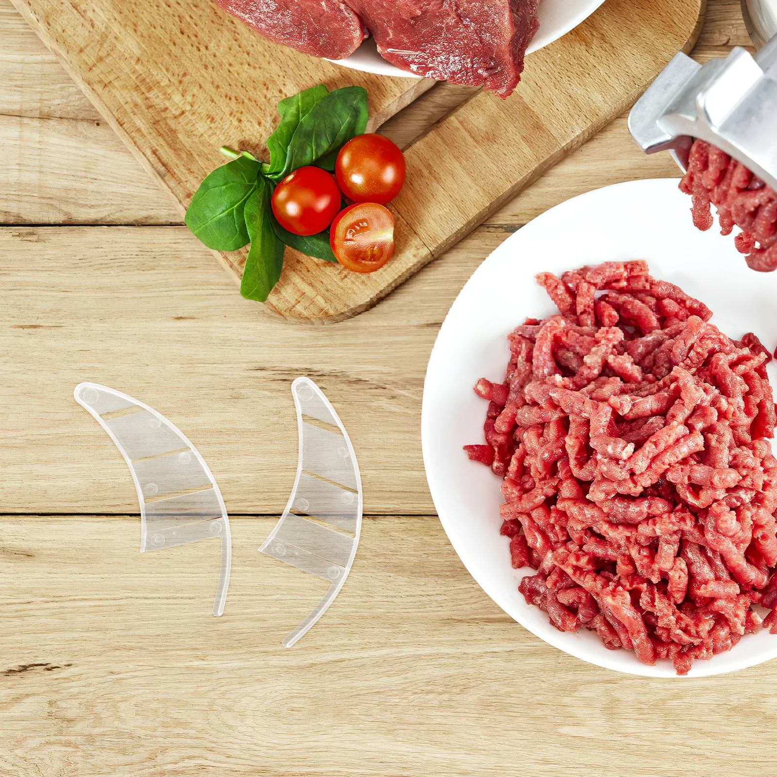 

10Pcs Clear Blade Protector Sleeves for Meat Grinder Knife Covers Scratch-Resistant Transparent Kitchen Accessories