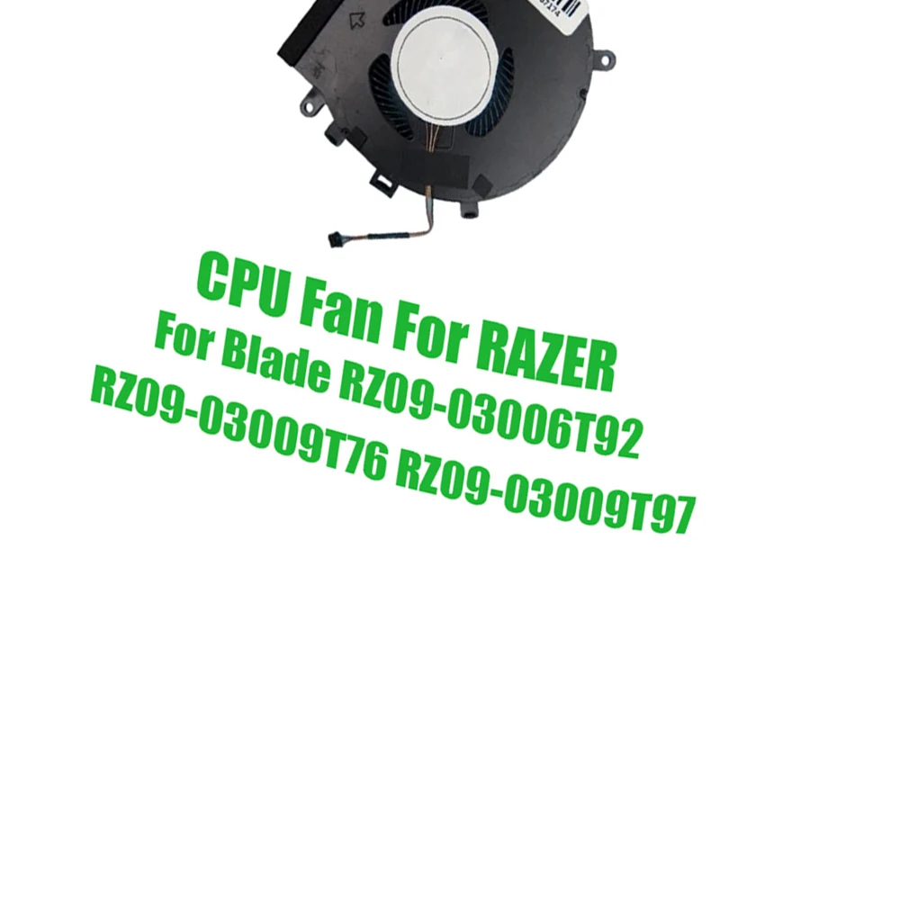 CPU Fan For RAZER For Blade RZ09-03006T92 RZ09-03009T76 RZ09-03009T97 DC5V 0.5A Replacement Laptop CPU Fan