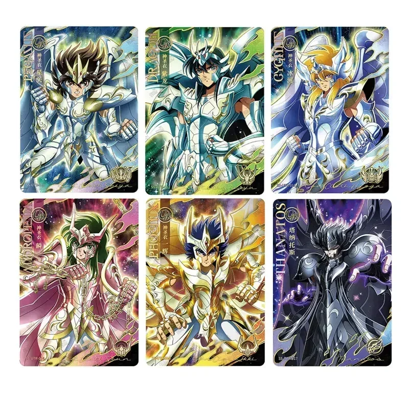 KAYOU Genuine Saint Seiya Series 3 Version BP/UTR/MR/UR/SSR/SR/R/PR Holy Cloak Awakening Single Card Full Set Collection Card