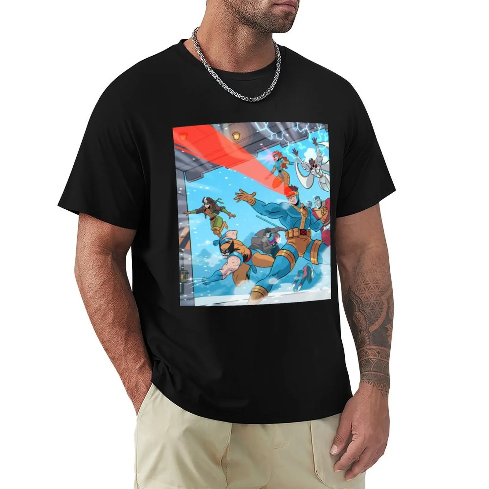 Uncanny Mutants 01 T-Shirt Regular Fit Plain Tee Shirt