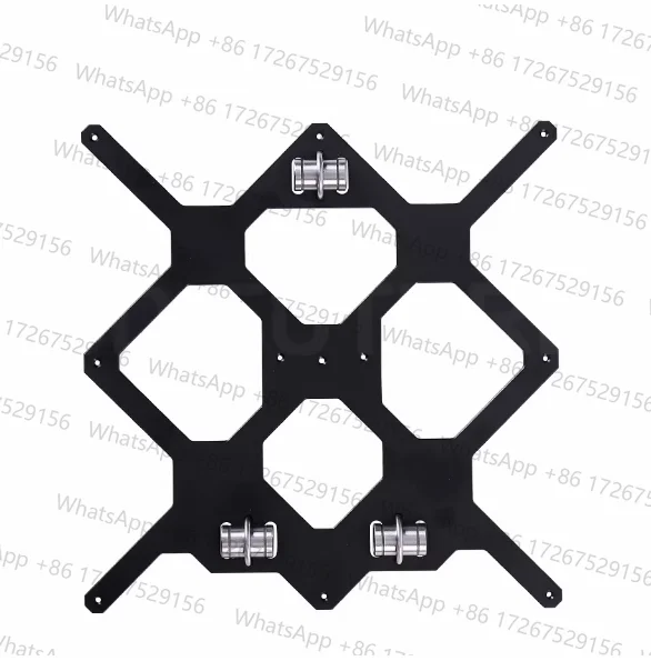 Серебристый Prusa i3 MK3, толщина 6 мм, алюминиевая композитная встроенная пластина, Y-каретка, меламиновая нагревательная пластина RJ4JP-01-08, 3D-принтер «сделай сам»