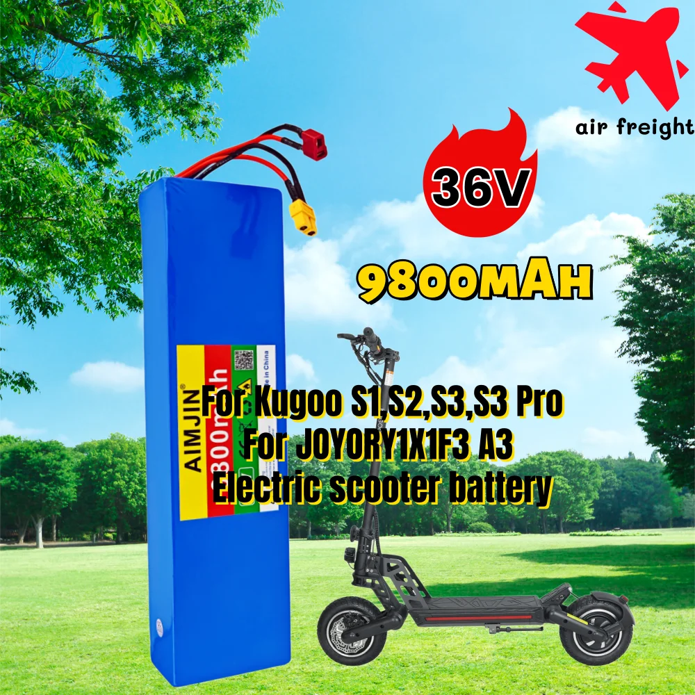 Batería de litio recargable 10S3P 36V 9800mAh 18650, fuente de alimentación para bicicleta eléctrica, Scooter, vehículo, BMS