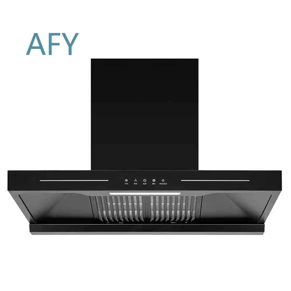 Top Suction Kitchen Hood for Stainless Steel Range Hood for Automatic Cleaning Campana Extractora for Modern Kitchen for Wall