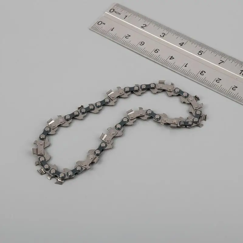 4/6/8/12/14/16 Inch Metal Chainsaw Chain Spare Parts Link Chainsaw Saw Chain For Electric Saw Accessories Wood Cutting