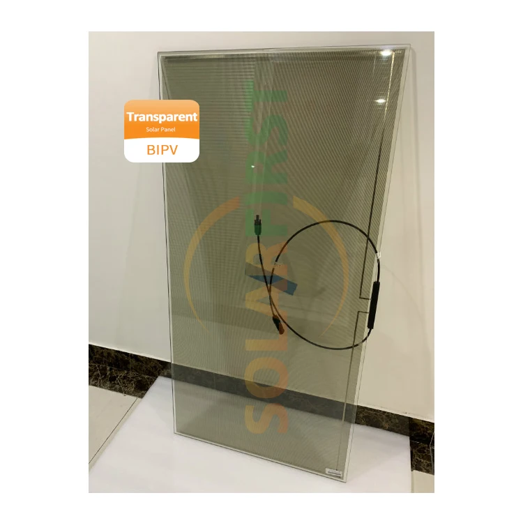40% 60% 80% Transparency Greenhouse 200W Solar Panels Bipv Solar Panel Transparent