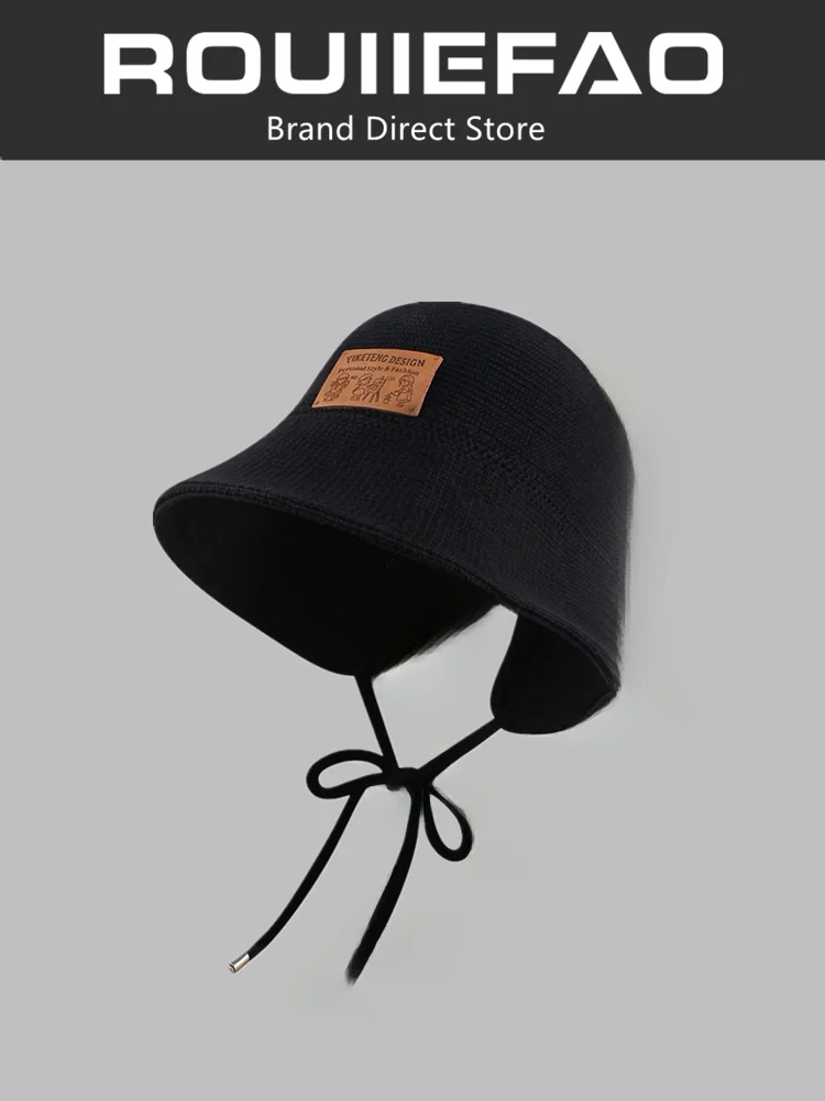 rouiiefao-yang-zi-chapeau-de-peche-d'ete-pour-femmes-protection-solaire-avec-nœud-papillon-respirant-tendance-en-fibre-de-polyester