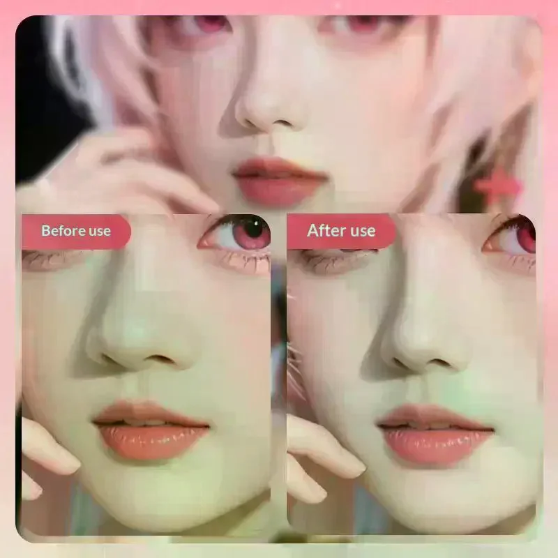 /Kuz/Lightweight No Burden Invisible Nose Shrink Patches Non-irritating Shrinking Nose Wing Stickers For Cosplay 10 Sheets