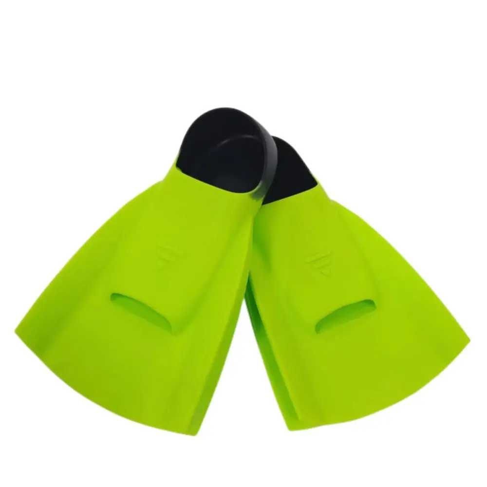 

1 Pair Silicone Swim Fins Non-slip Durable Swimming Training Fins Dynamic Design Wear-resistant Frog Shoes Diving Accessories
