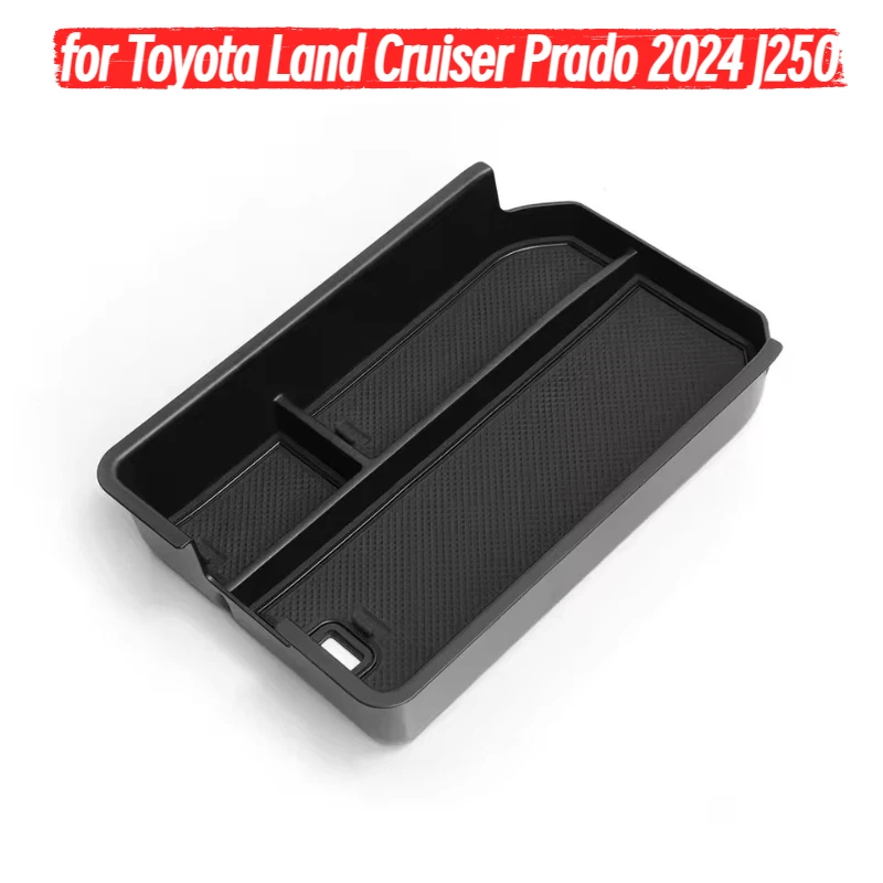 

for Toyota Land Cruiser Prado 2024 J250 Center Console Armrest Storage Box Organizer Tray Organizer Car Interior Accessory Prado