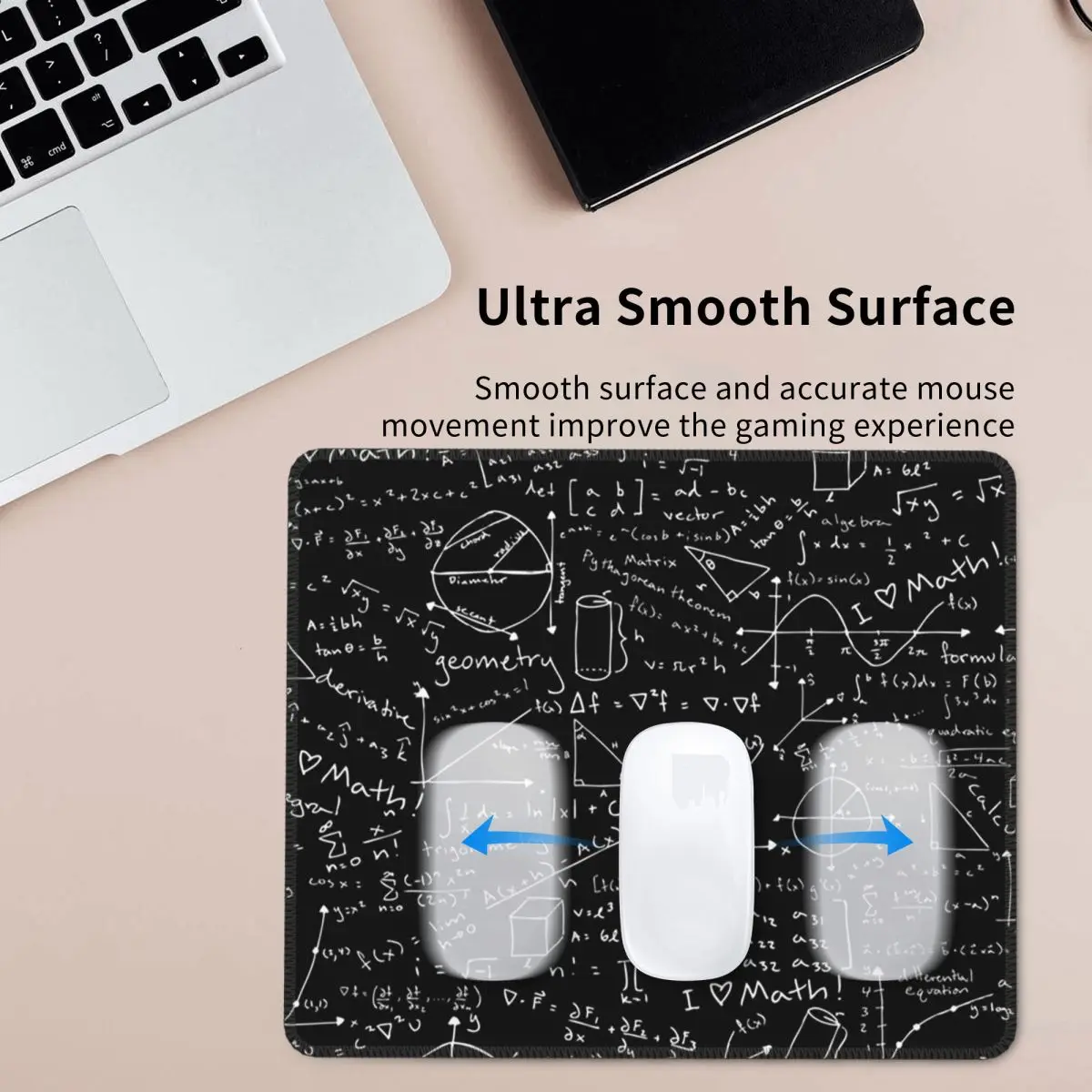 

Коврик для мыши с математическими уроками, компьютерная клавиатура, коврик для мыши, геймерский коврик для ноутбука, офисные аксессуары, настольные коврики