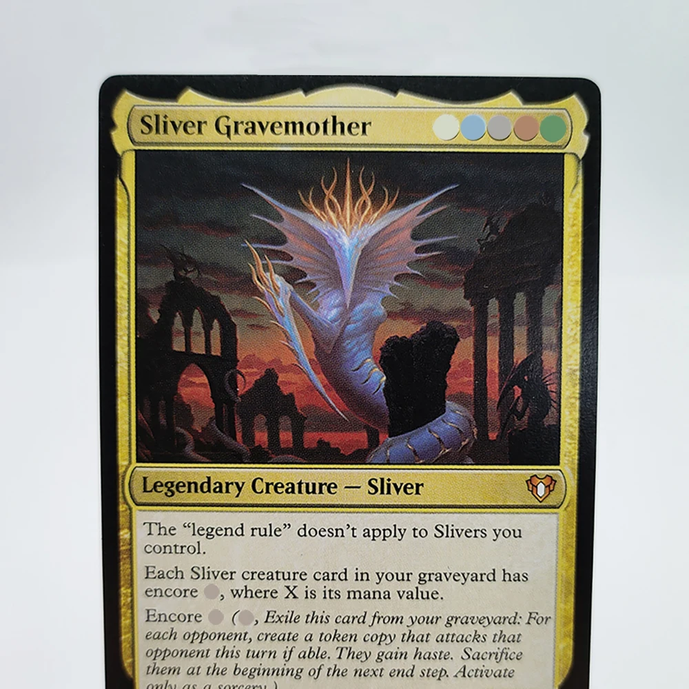 Professional Customization and Proxy High-quality NON FOIL Cards Sliver Queen Hive Gravemother Overlord  The First Sliver